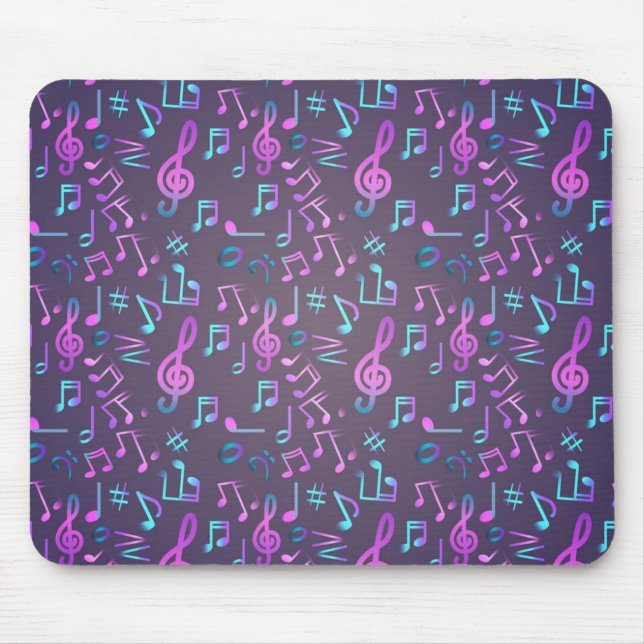 Music pattern mouse pad (Front)