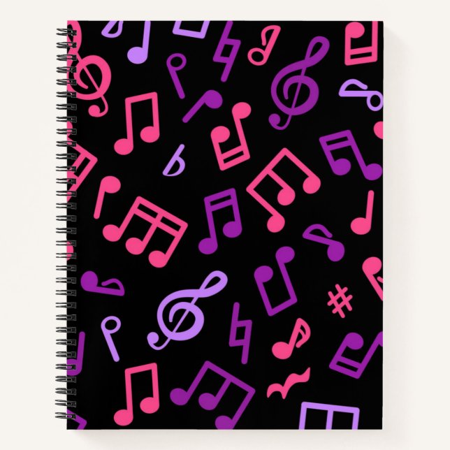 Music pattern notebook (Front)