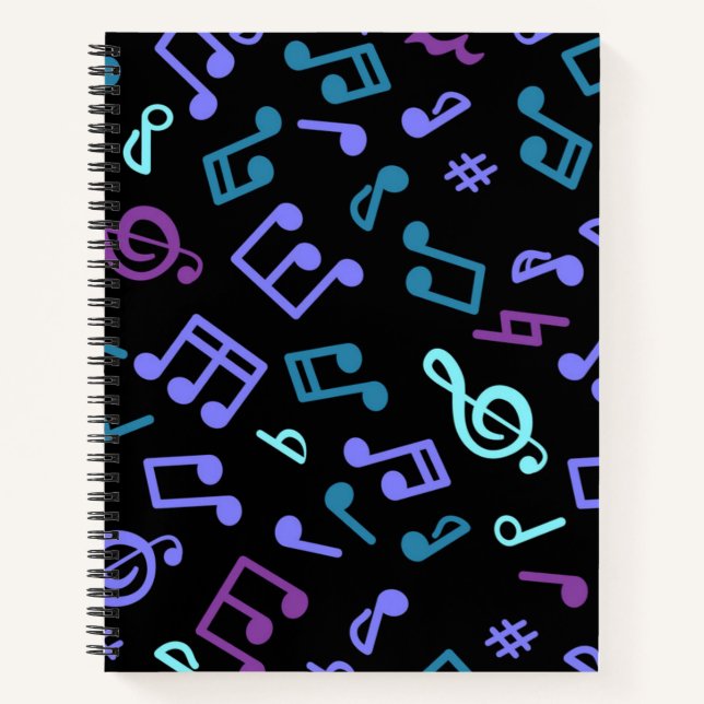 Music pattern notebook (Front)