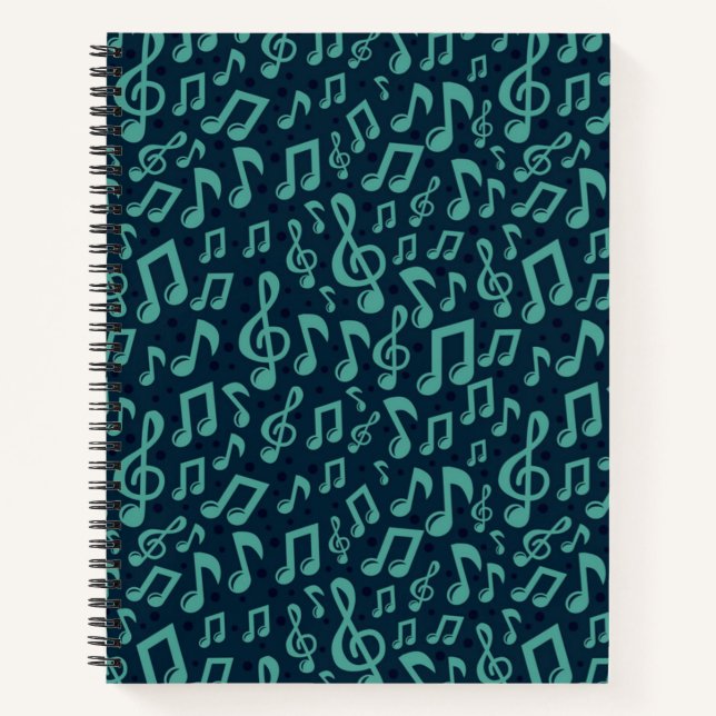 Music pattern notebook (Front)