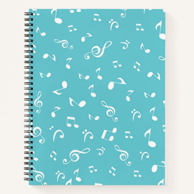 Music pattern notebook (Front)