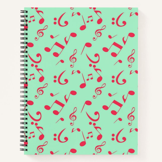 Music pattern notebook (Front)