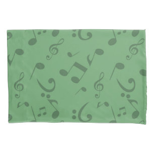 Music pattern pillowcase