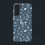 Music pattern samsung galaxy case<br><div class="desc">For true lovers of music</div>