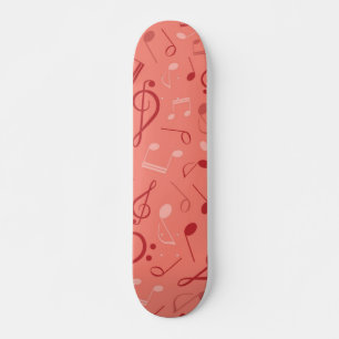 Music pattern skateboard