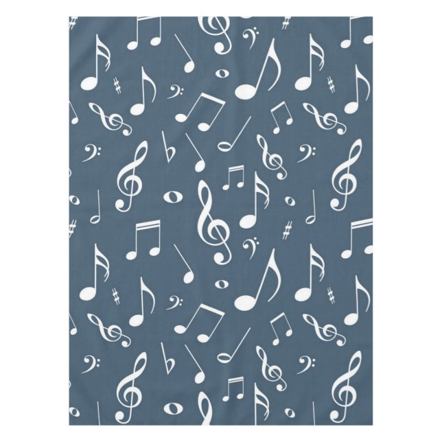Music pattern tablecloth (Front)
