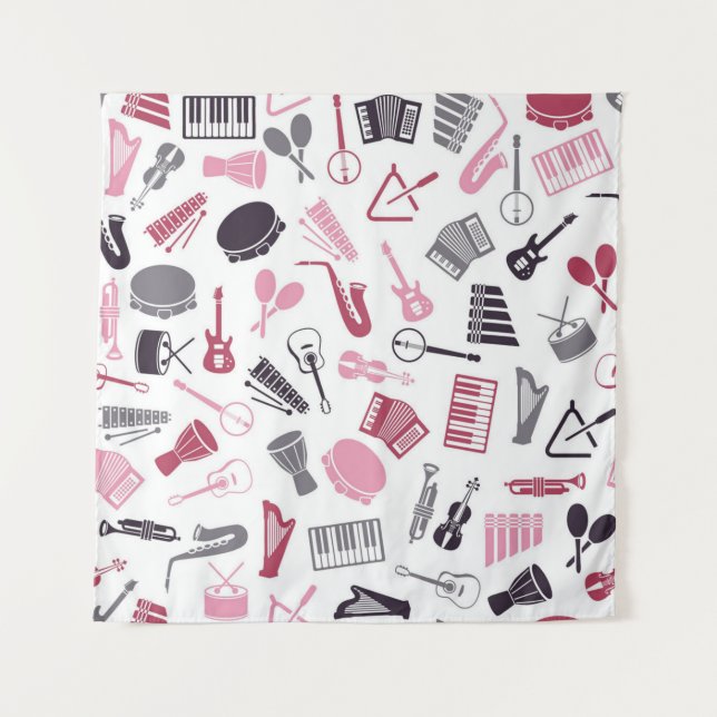 Music pattern tapestry (Front)