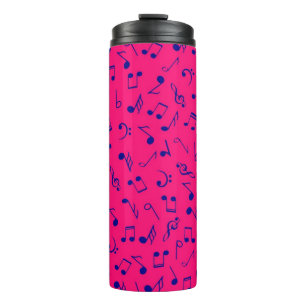 Music pattern thermal tumbler