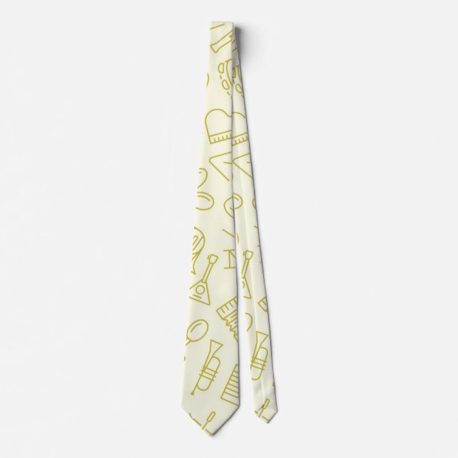 Music pattern tie (Front)