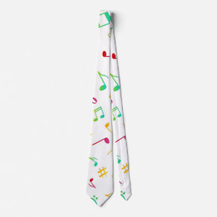 Music pattern tie
