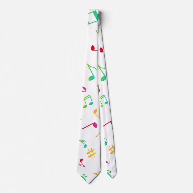 Music pattern tie (Front)
