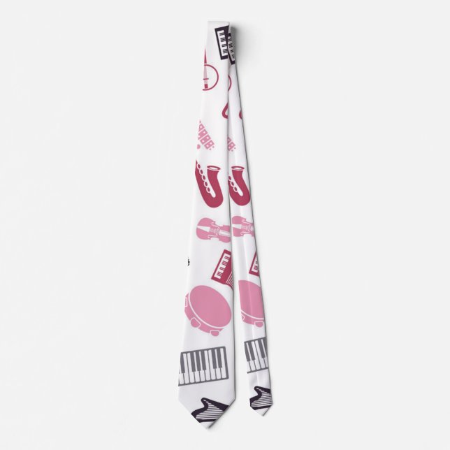 Music pattern tie (Front)