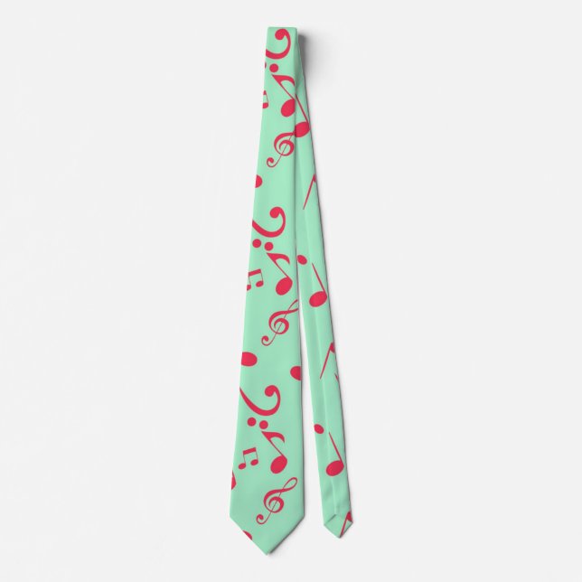 Music pattern tie (Front)