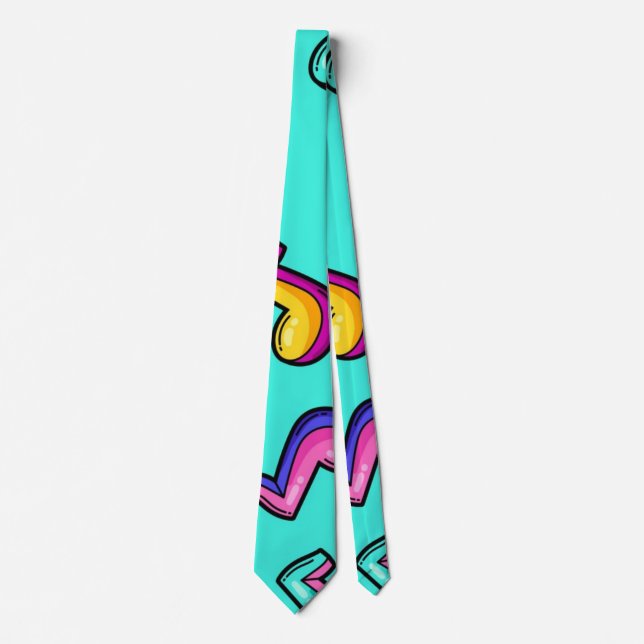 Music pattern tie (Front)