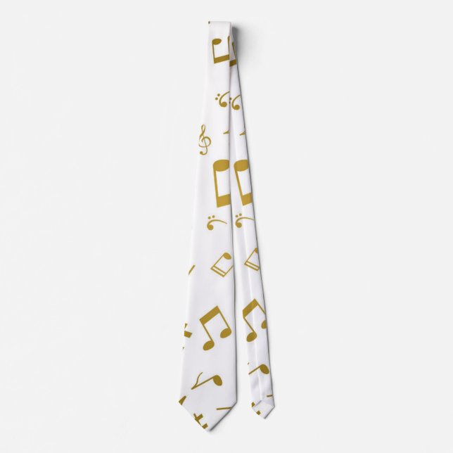 Music pattern tie (Front)