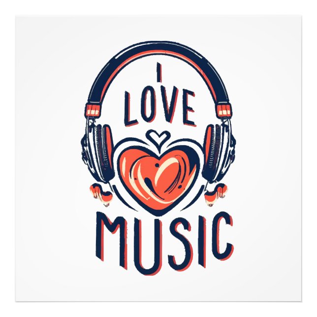 music  photo print (Front)