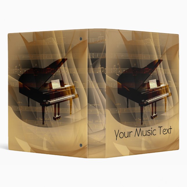 Music Piano Binder (Background)