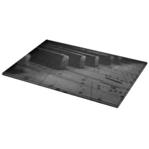 Music Piano Keys Cutting Board