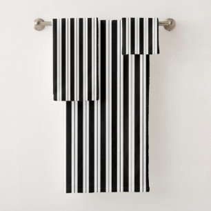 Music Piano Keys Keyboard Bath Towel Set
