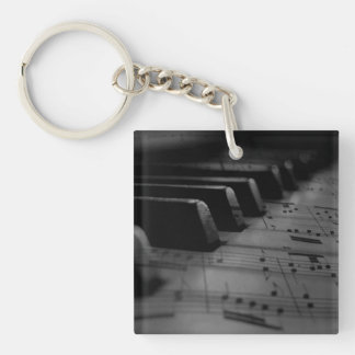  Music Piano Keys Keychain