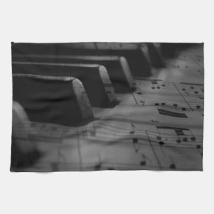 Music Piano Keys Kitchen Towel