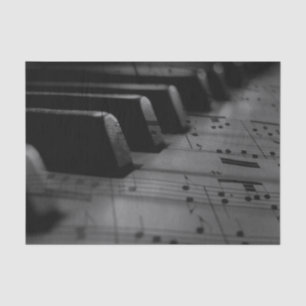  Music Piano Keys Tissue Paper