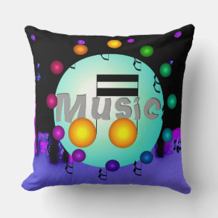 Music Pillows Musical Pillow Musicians DJs Bands