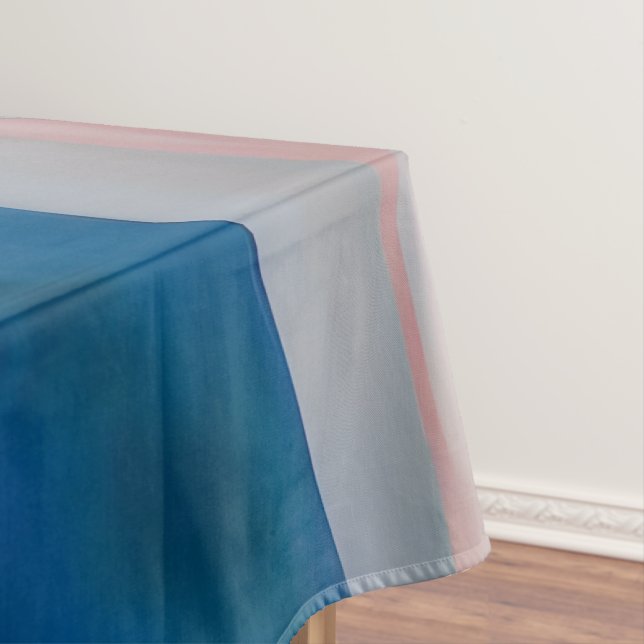 Music Pink and Blue by O'Keeffe Tablecloth (In Situ)