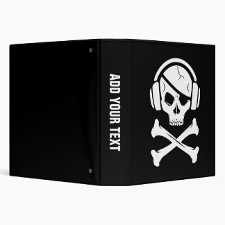 Music Pirate Piracy anti-riaa icon Binder