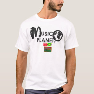 MUSIC PLANET  Men's Basic T-Shirt