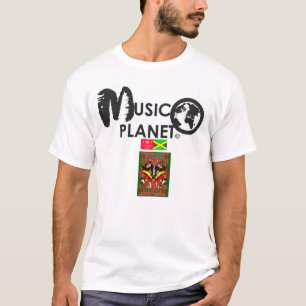 MUSIC PLANET  Men's Basic T-Shirt
