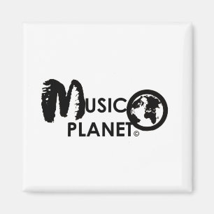 MUSIC PLANET MERCH MAGNET