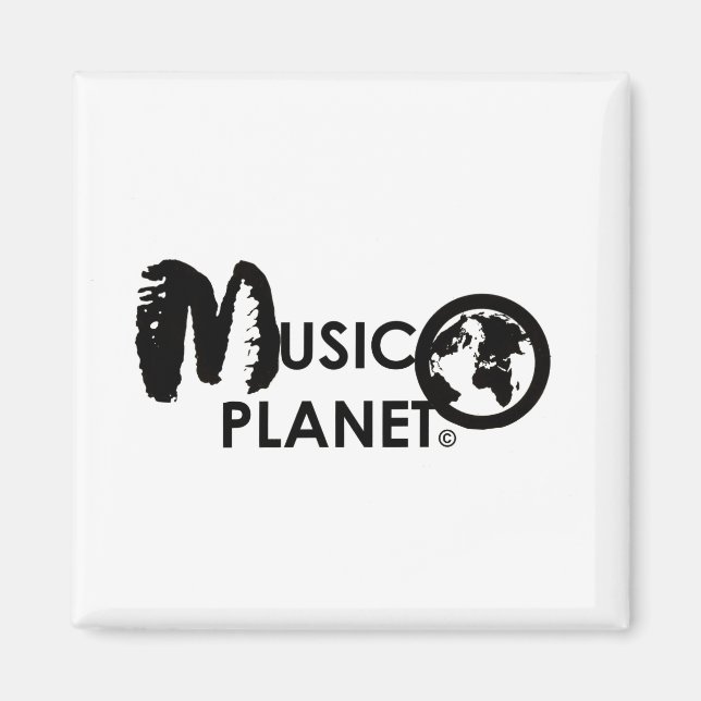 MUSIC PLANET MERCH MAGNET (Front)