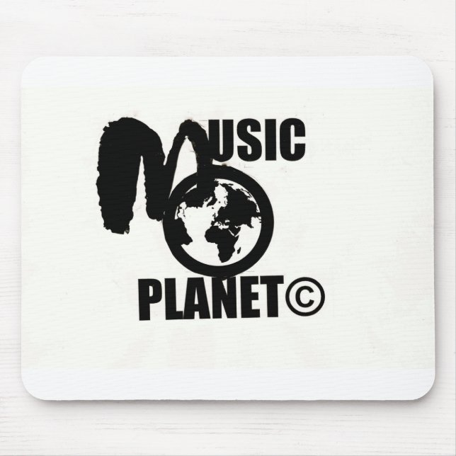 MUSIC PLANET MOUSE PAD (Front)
