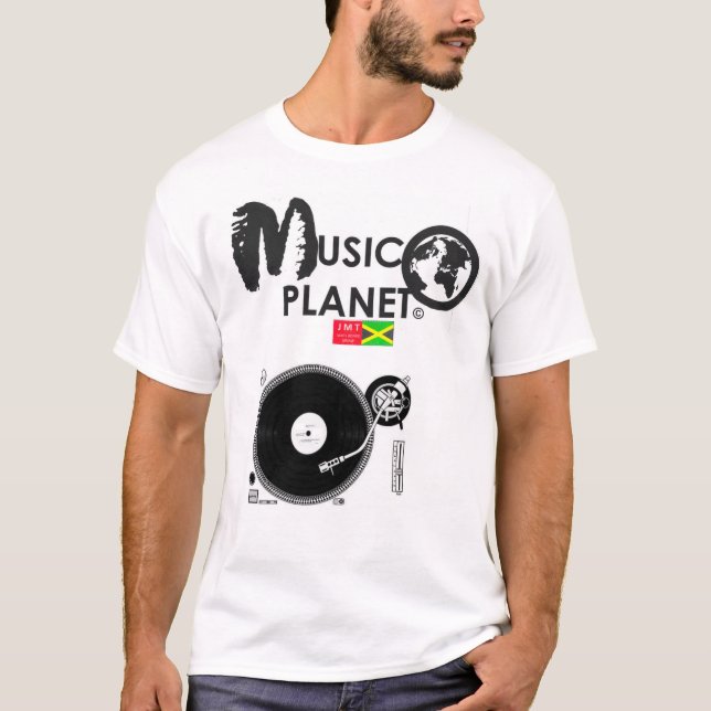 MUSIC PLANET OFFICIEL T-shirt Homme de base (Devant)