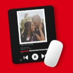 Music Player First Dance Photo Mouse Pad<br><div class="desc">Novelty and modern Music Player First Dance Photo template - Personalized modern mousepad you can add your own photograph and text to - change the text to suit your requirements - photo gift ideas from Ricaso</div>