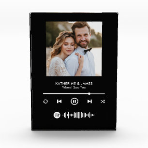 Music Player Photo Frame With Custom Spotify Code