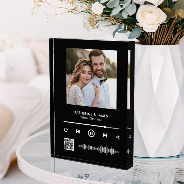 Music Player Photo Frame With Personalized QR Code (Creator Uploaded)