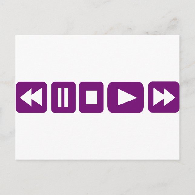 Music Player Postcard (Front)