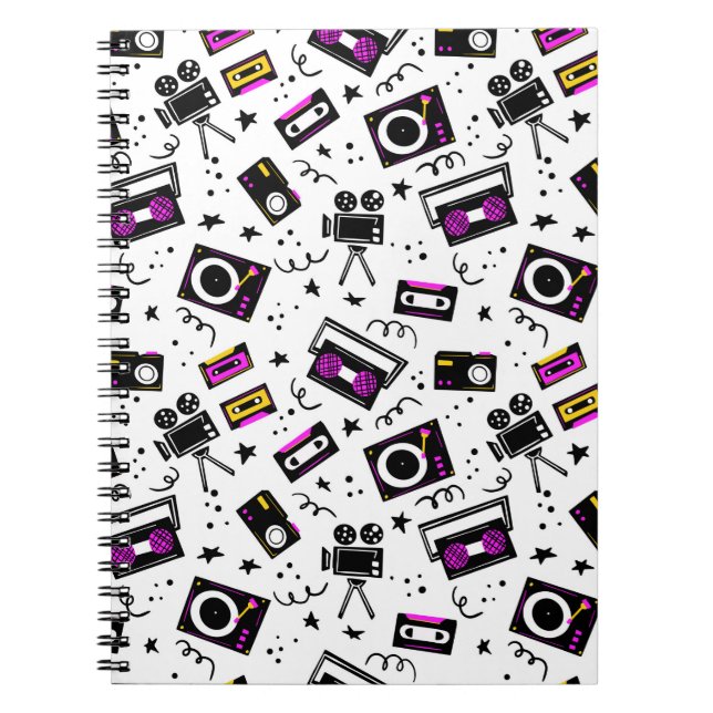 Music player,tape recorder,videotape,movie camera, notebook (Front)