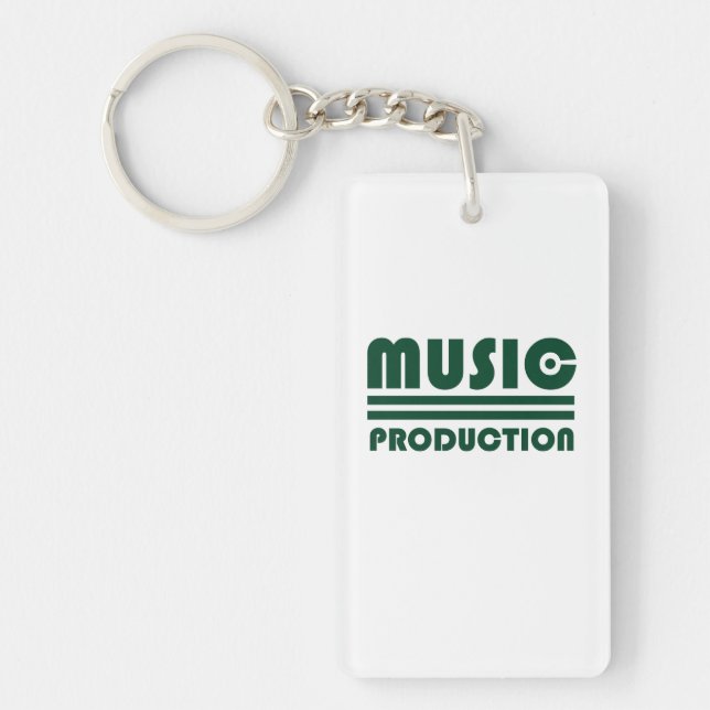 Music Production Keychain (Front)