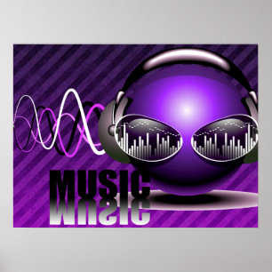 Music Pumping In My Ears Poster