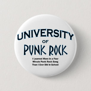 music-punk rock 2 inch round button