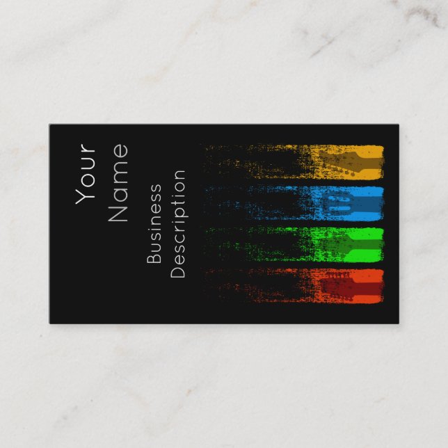 Music related Business Card (Front)