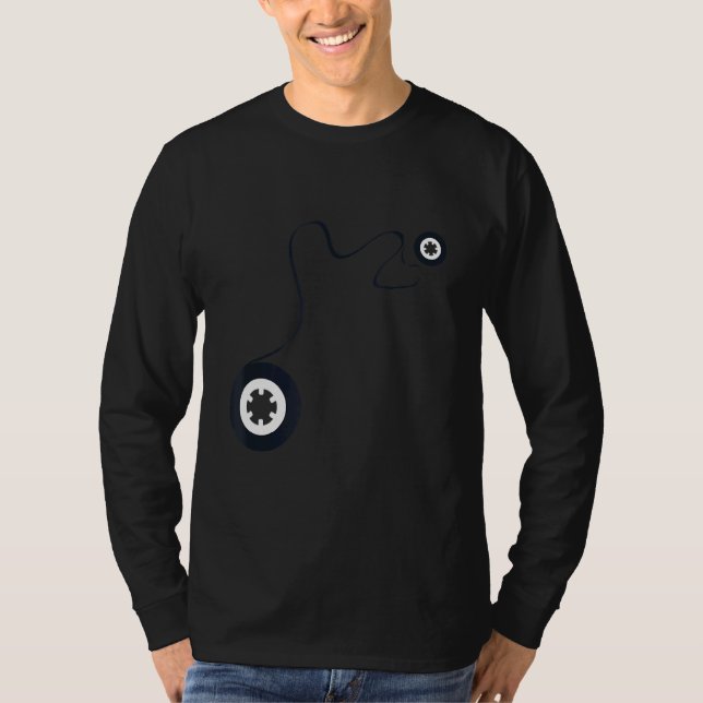 Music Retro T-Shirt (Front)