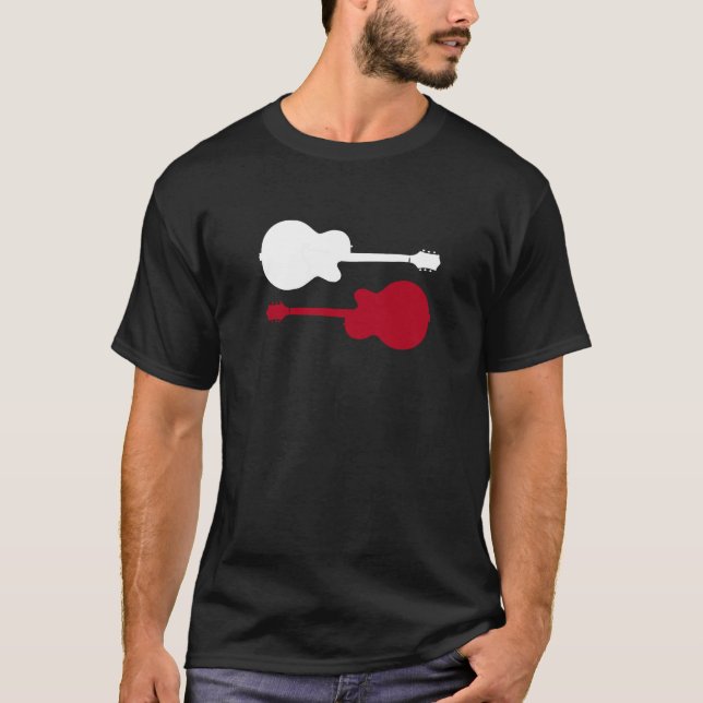 music rock guitars T-Shirt (Front)