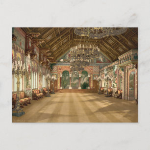 Music Room Neuschwanstein Castle Germany Postcard