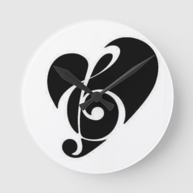 Music Round Clock (Front)