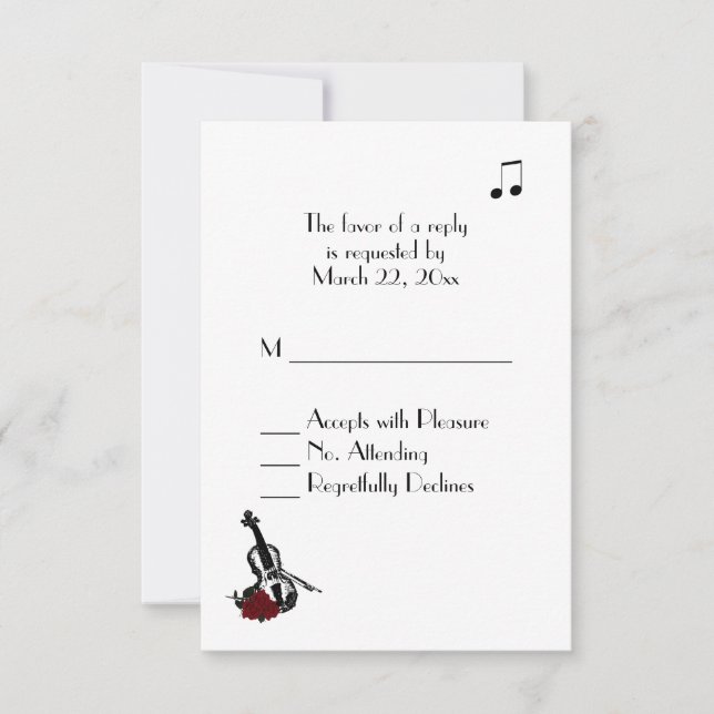 Music RSVP (Front)
