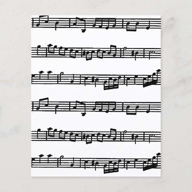 Music scrapbook paper (Front)